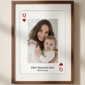 First Mother’s Day Personalized Photo  ポスター