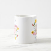 First Mother’s Day Photo Floral Mug Gift コーヒーマグカップ (中央)