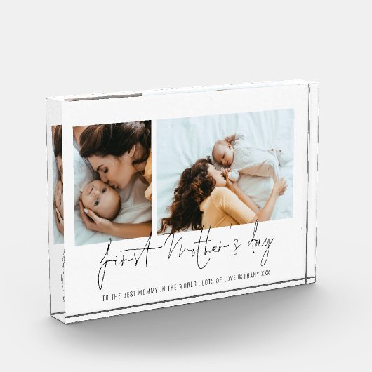 First Mothers Day 2 Photos Script フォトブロック (左)