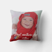 First mother's day custom photo  クッション (裏面)