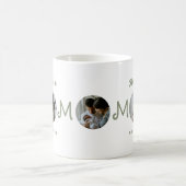 First Mothers Day Mom Established Photo コーヒーマグカップ (中央)