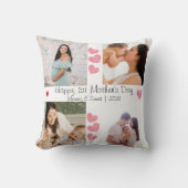 First Mother's Day Photo クッション (正面)