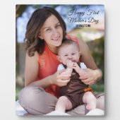 First Mother's Day Photo フォトプラーク (正面)