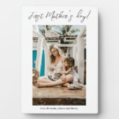 First Mother's Day Photo フォトプラーク (正面)