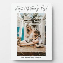 First Mother's Day Photo フォトプラーク