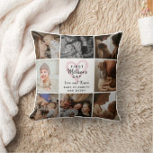 First Mother's Day Photo Collage Cute Keepsake クッション (ブランケット)