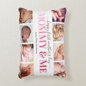 First Mother's Day Photo Mommy & Me アクセントクッション (正面(垂直))