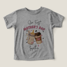 First Mother's Day Shirt 2025/ピンクマッチングコーディネート