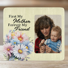 First my mother 1 写真 イエロー ガラス カッティングボード
