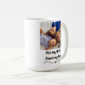 First My Mother, Forever My Friend - カスタム写真2 コーヒーマグカップ (正面右)