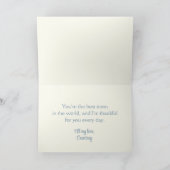 First My Mother Forever My Friend カスタム Photo カード (内部)