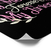 First My Mother Forever My Friend Mother's Day Mom ポスター (角)