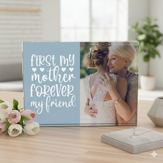 First My Mother Forever My Friend Photo Block フォトブロック