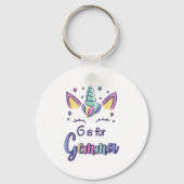 First Name Gemma D G Is For Gemma  キーホルダー (正面)