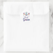 First Name Gemma D G Is For Gemma ラウンドシール (バッグ)