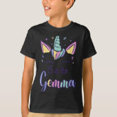 First Name Gemma D G Is For Gemma Tシャツ (正面)