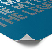 First Name Lance The Man Myth Legend D Funny  ポスター (角)