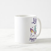 First Name Lily D Lily  コーヒーマグカップ (正面右)