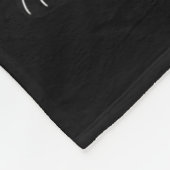 First Of All Angry Black Cat I'm A Delight Funny C フリースブランケット (角)