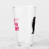 First Of All I'm A Delight Roaring Black Cat タンブラーグラス (左)