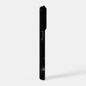 First Of All I'm A Delight Roaring Black Cat iPhoneケース (右側面)