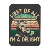 First of All I's a Delight - Hyena マグネット (縦)