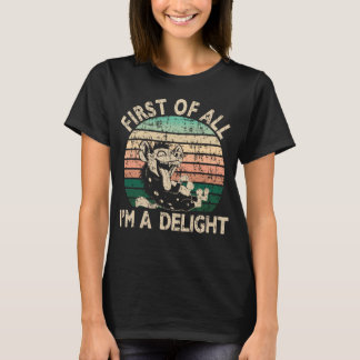 First of All I's a Delight - Hyena Tシャツ