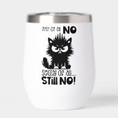First Of All, No Funny Cat Lover Gift  (背面)