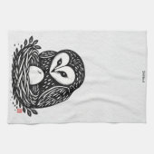 FIRST PEEP • StillWood • Barnowl キッチンタオル (横)