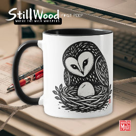 FIRST PEEP • StillWood • Barnowl マグカップ