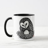 FIRST PEEP • StillWood • Barnowl マグカップ (左)