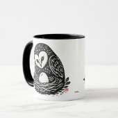 FIRST PEEP • StillWood • Barnowl マグカップ (正面左)