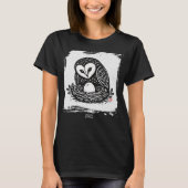 FIRST PEEP • StillWood • Barnowl Tシャツ (正面)