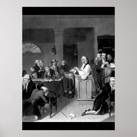 First Prayer in Congress, September _War Image ポスター (正面)