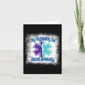 First Resnders For Suicide Awareness Emt Paramedic カード (正面)