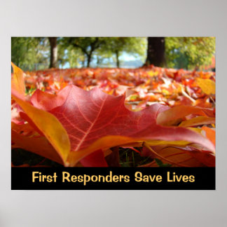 First Responders Livesポスター救の紅葉 ポスター