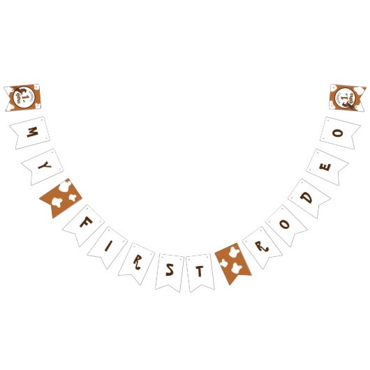 First Rodeo バンティングフラッグ (全)