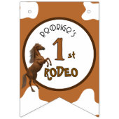 First Rodeo バンティングフラッグ (第1の旗)