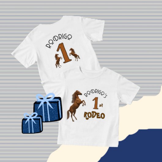 First Rodeo ベビーTシャツ