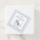 First Rodeo 1st Birthday Blue Western フェイバータグ (インサイチュ)