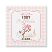 First Rodeo 1st Birthday Pink Western