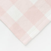 First Rodeo 1st Birthday Pink Western Photo Sign フリースブランケット (角)