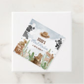 First Rodeo 1st Birthday Rustic Wild West フェイバータグ (インサイチュ)