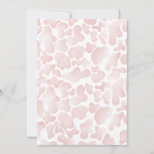 First Rodeo 1st Birthday Time Capsule Cards 招待状 (裏面)