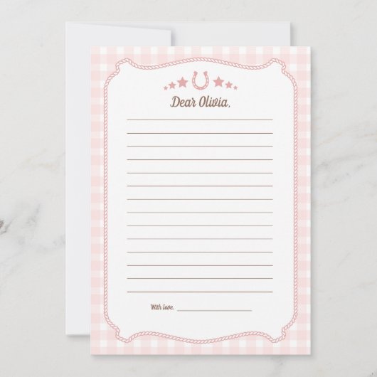 First Rodeo 1st Birthday Time Capsule Cards 招待状 (正面)