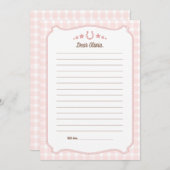 First Rodeo 1st Birthday Time Capsule Cards 招待状 (正面/裏面)