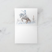 First Rodeo 1st Birthday Western サンキューカード (内部)