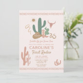 First Rodeo Birthday Invitation 招待状 (スタンド正面)