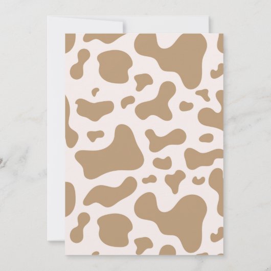 First Rodeo Birthday Invitation 招待状 (裏面)