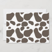 First Rodeo Cowboy Western Photo 1st誕生日 招待状 (裏面)